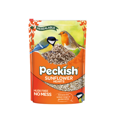 PECKISH SUNFLOWER HEARTS 2KG